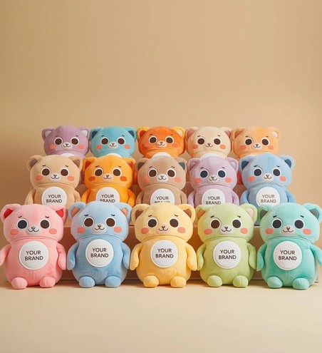 Przekształć swoją maskotkę w spersonalizowaną pluszową zabawkę - Goodies - PLUSH_MASCOT - Masticot.com