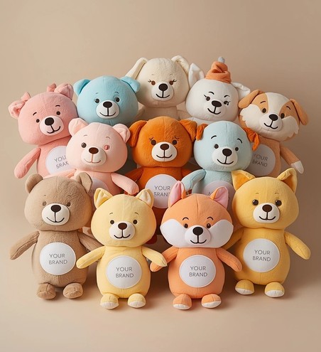 Transforme a sua mascote num brinquedo de peluche personalizado - Goodies - PLUSH_MASCOT - Masticot.com