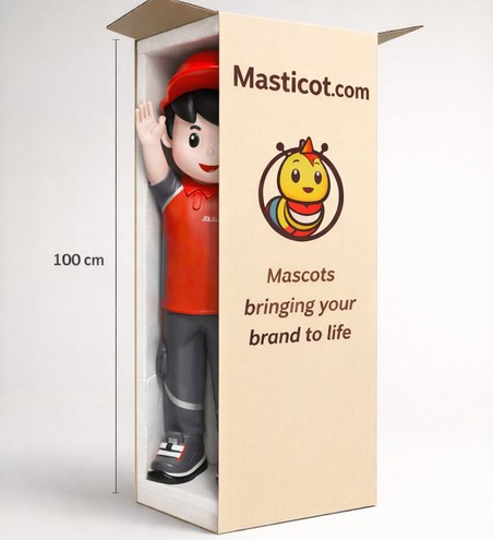 Anpassade 3D-maskot skulpturer: Harts & Skumproduktion