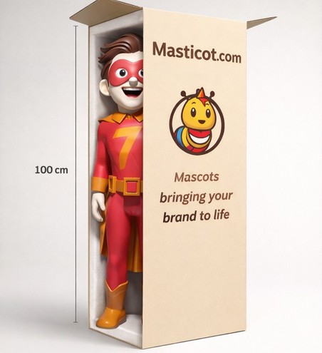 Anpassade 3D-maskot skulpturer: Harts & Skumproduktion