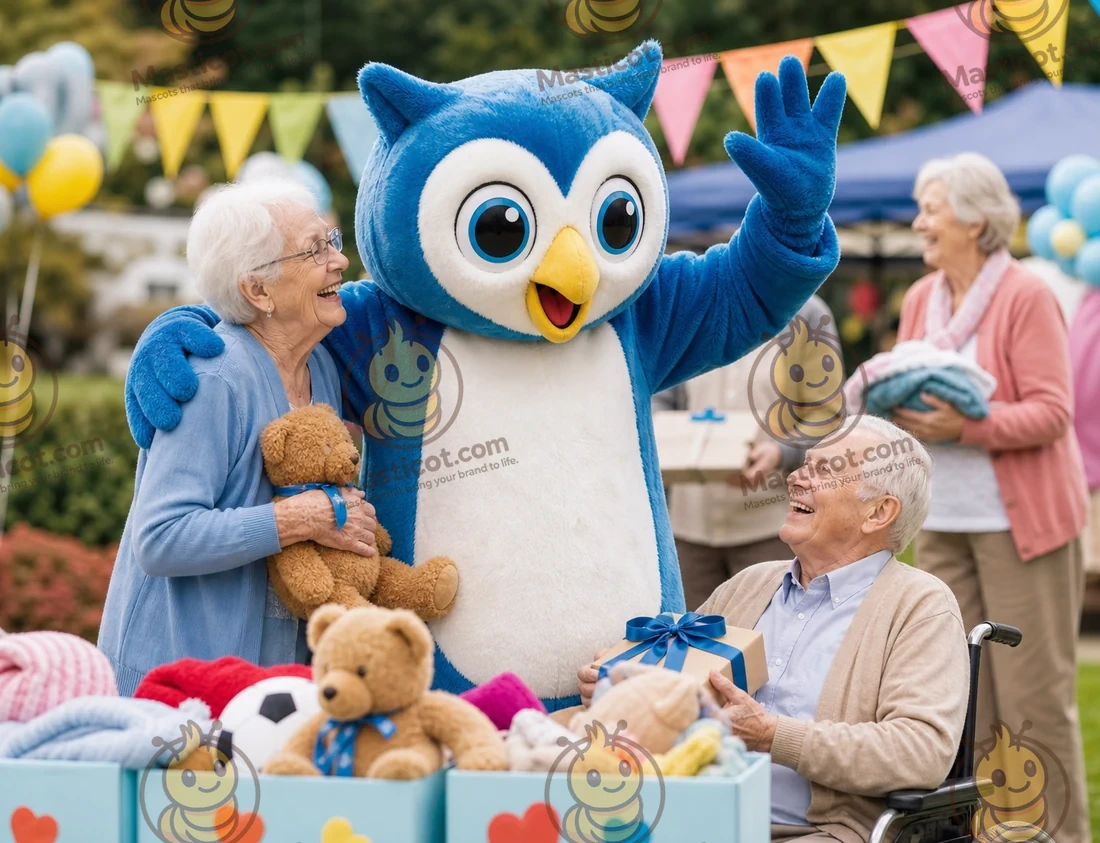 Seniorenanlagen setzen bei Spendenevents auf Maskottchen