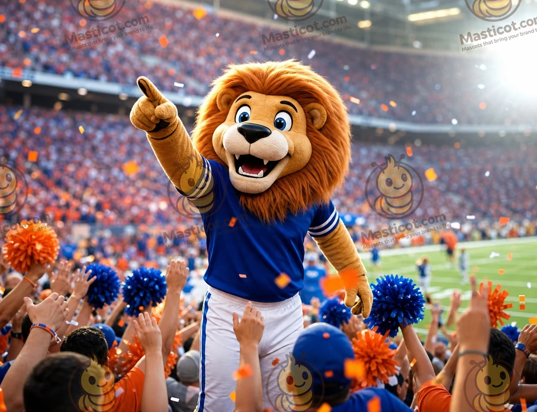 Hvorfor skaper en maskot stemning på et stadion?