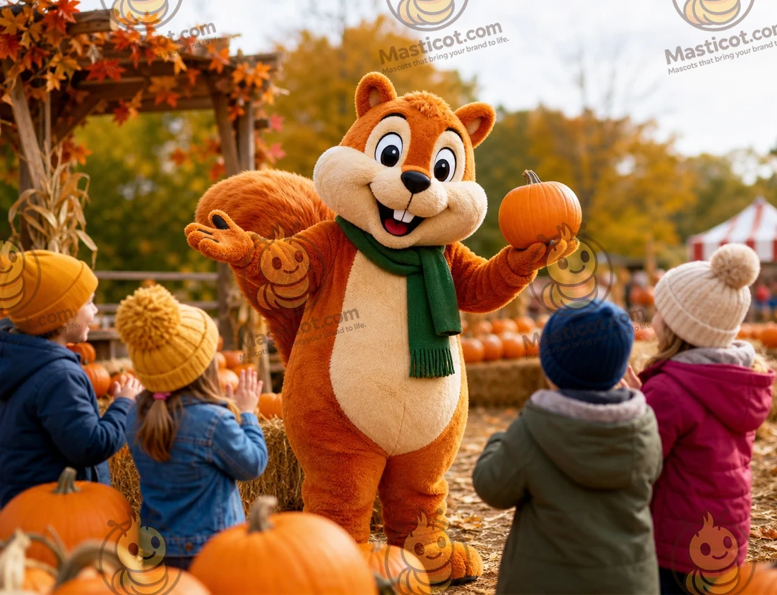 Waarom mascottes inzetten bij pompoenvelden in oktober?