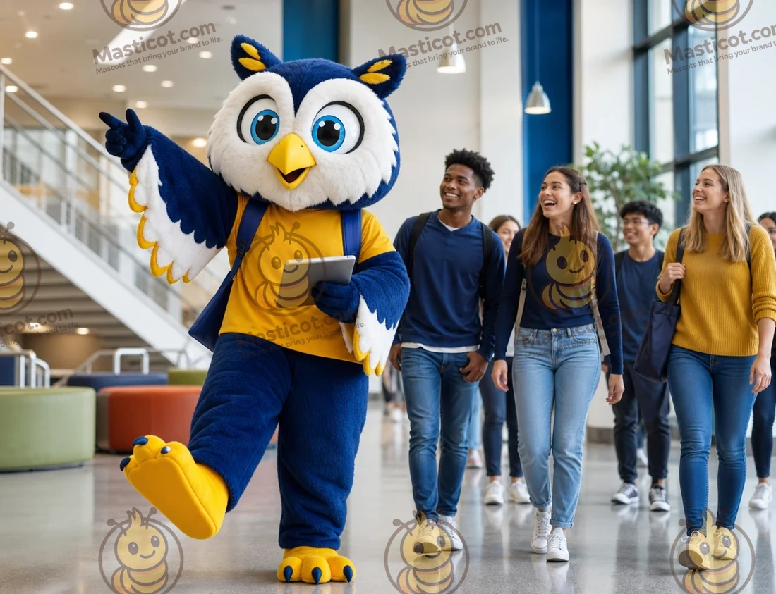 Så livar en maskot upp studenternas introduktionsvecka