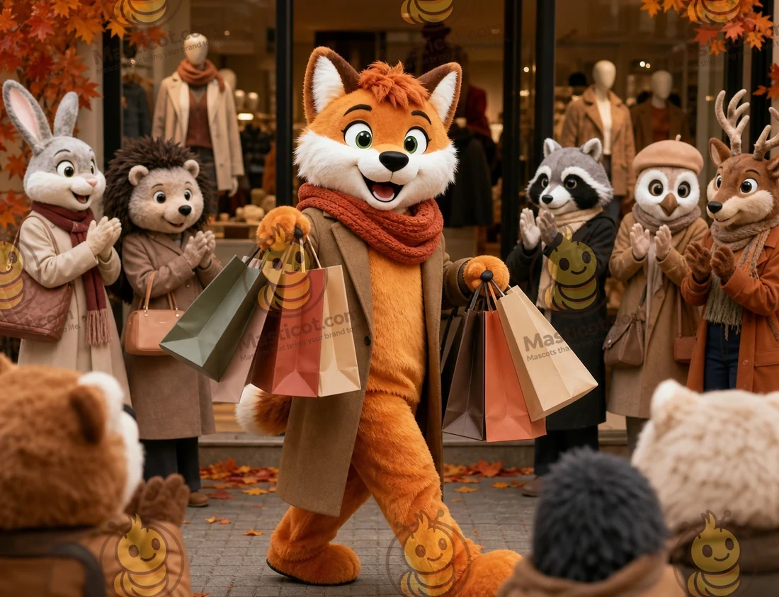 Hvordan fremmer en maskot en sesongbasert moteslansering?